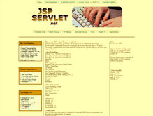 Tablet Screenshot of jsp-servlet.net
